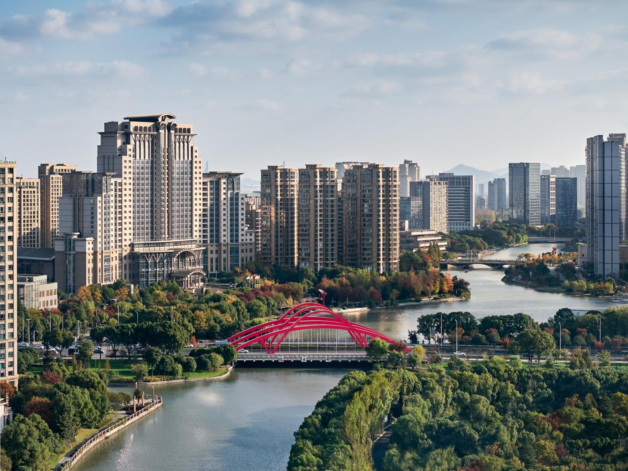 Hotel Intercontinental Ningbo By Ihg Zewnętrze zdjęcie